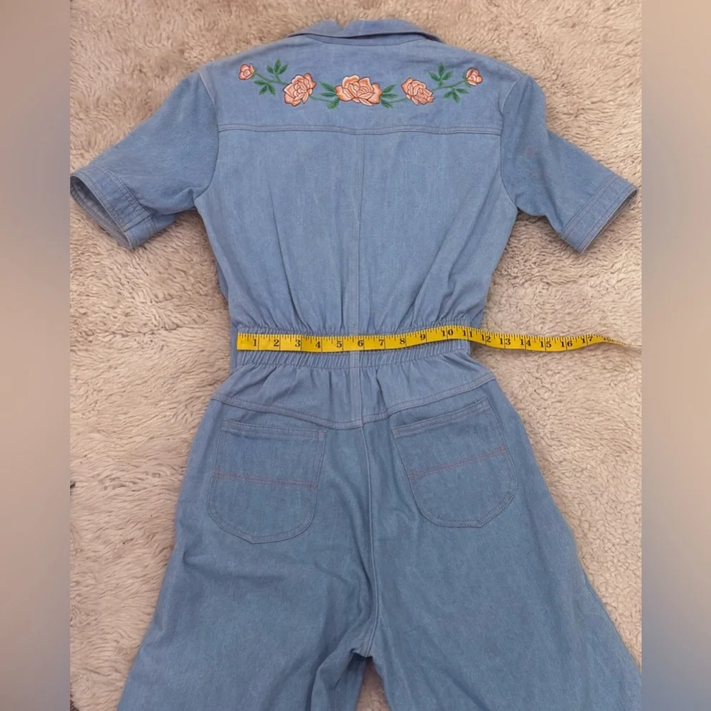 Chasing Unicorns Denim Jumpsuit - Picture 5 of 13